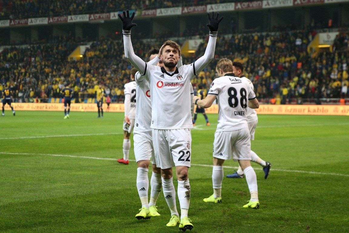 Ankaragücü Beşiktaş maçında kareler