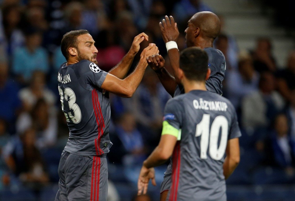 Porto-Beşiktaş karşılaşmasından kareler