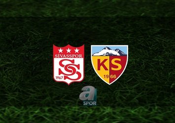 Sivasspor - Kayserispor | CANLI