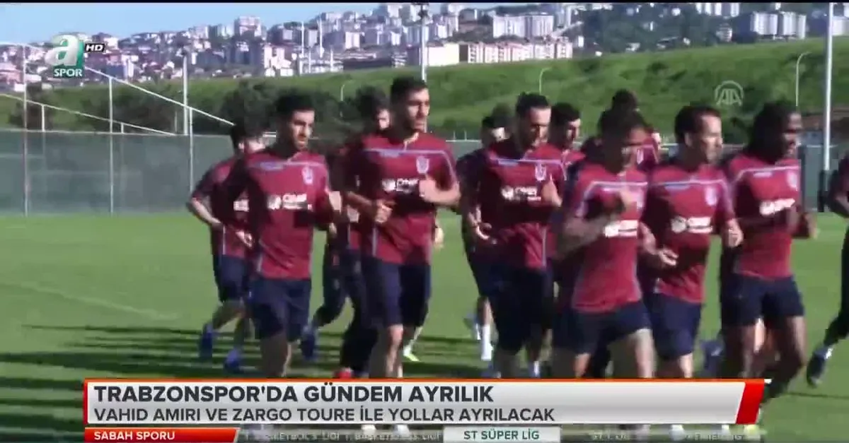 Trabzonspor'da gündem ayrılık