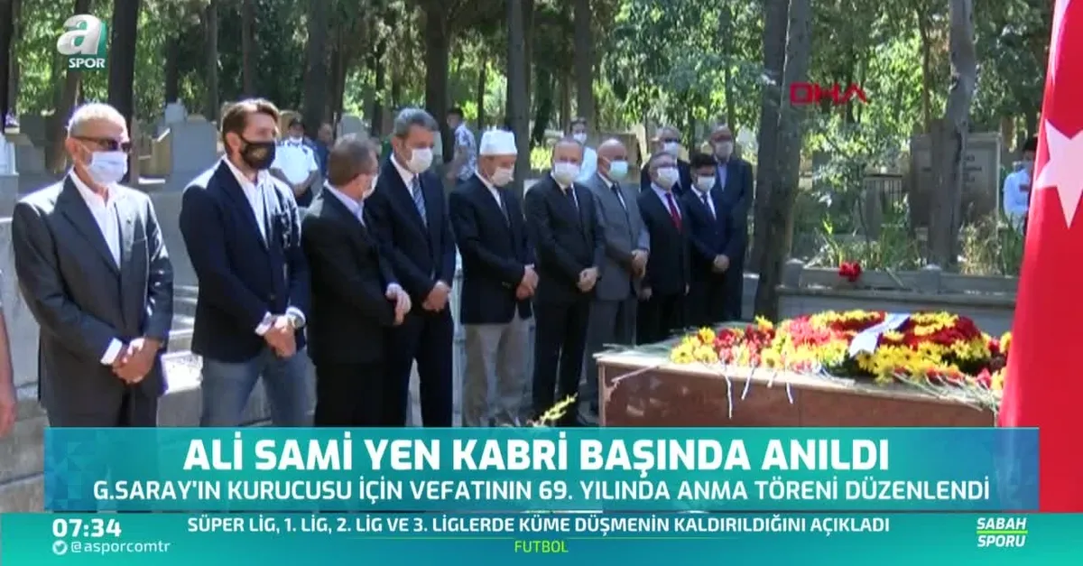 Ali Sami Yen kabri başında anıldı