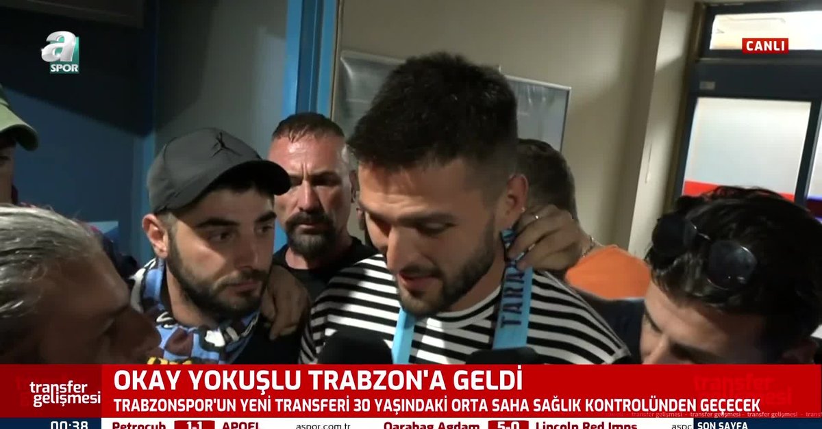 Okay Yokuşlu Trabzon'a geldi!
