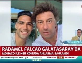 Radamel Falcao, Galatasaray'da!