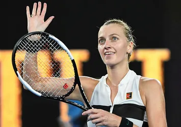Kvitova Avustralya Açık'ta yarı finalde
