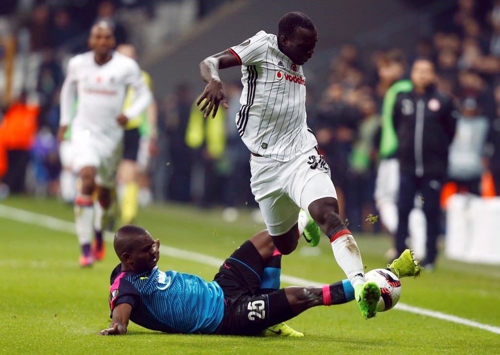 Beşiktaş - Hapoel Beer Sheva maçından kareler