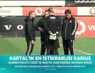 Beşiktaş'ın en istikrarlısı Karius