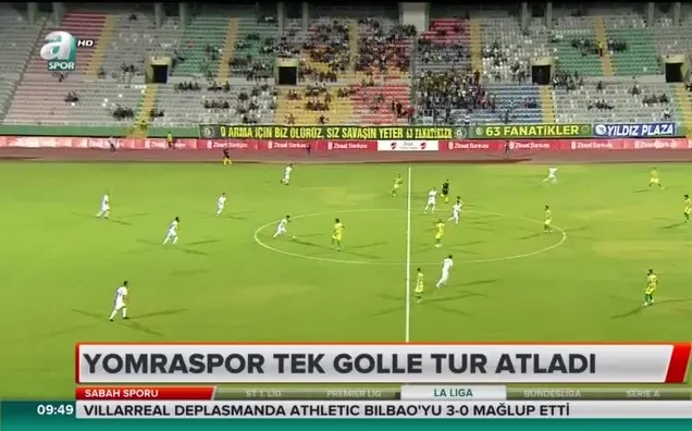 Şanlıurfaspor 0-1 Yomraspor (ÖZET)