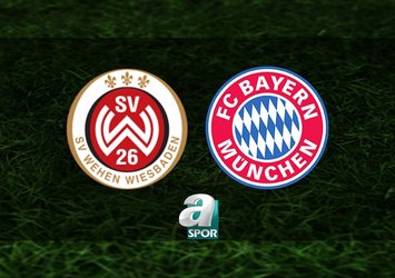 Wehen Wiesbaden-Bayern Münih maçı saat kaçta?
