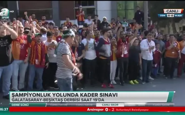 Galatasaray kafilesi yola çıktı
