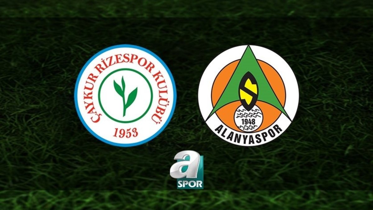 Çaykur Rizespor - Alanyaspor CANLI (Çaykur Rizespor - Corendon Alanyaspor maçı canlı anlatım)