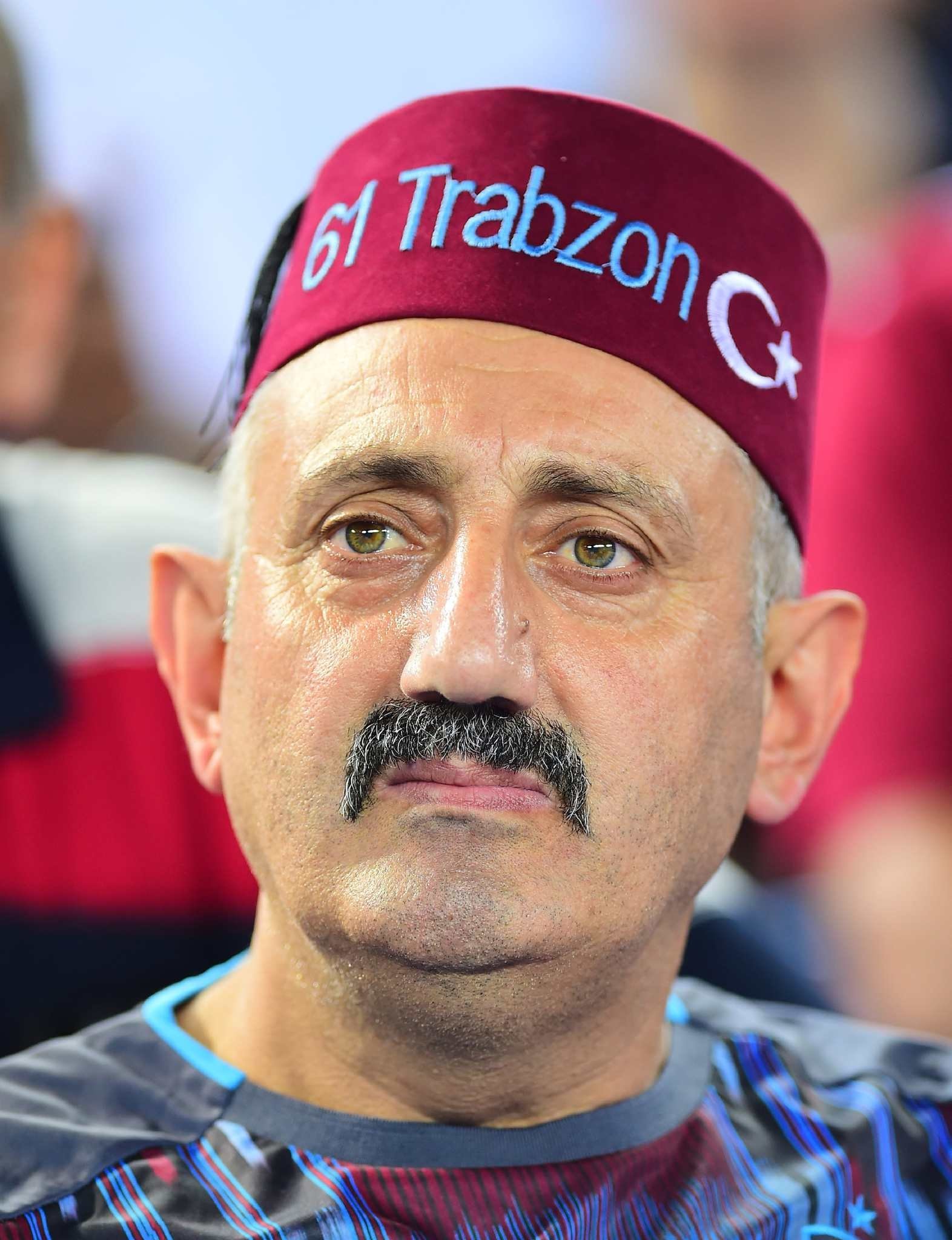 Trabzonspor-AEK maçından kareler