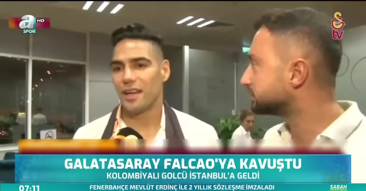 Galatasaray Falcao'ya kavuştu