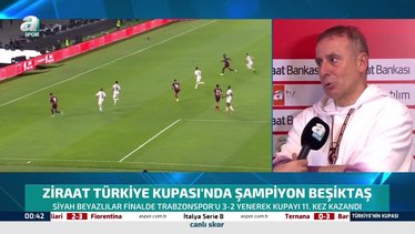 Trabzonspor'da Abdullah Avcı: Hedefimiz finali kazanmaktı!