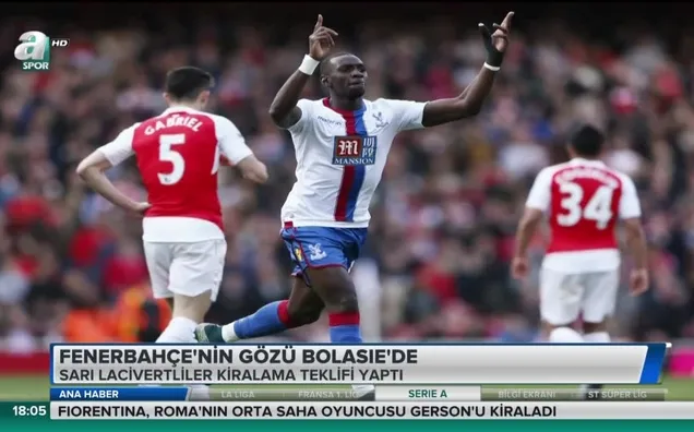 Fenerbahçe'nin gözü Yannick Bolasie'de