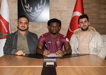 Hatayspor iki transferi daha açıkladı