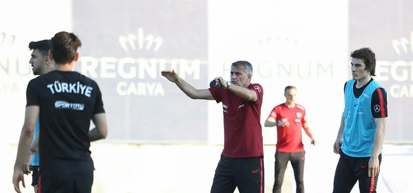 A Milli Futbol Takımı'nda mesai başladı