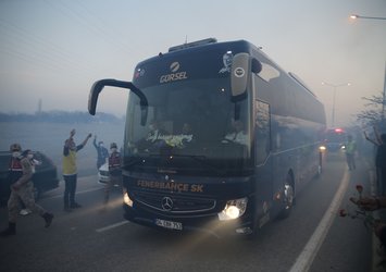 F.Bahçe kafilesi Malatya'ya geldi!