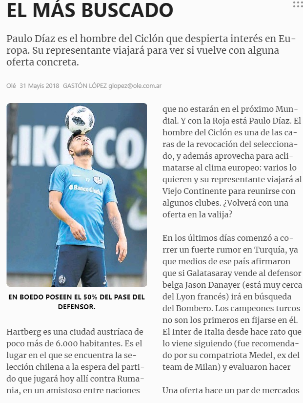 Denayer transferine Medel engeli