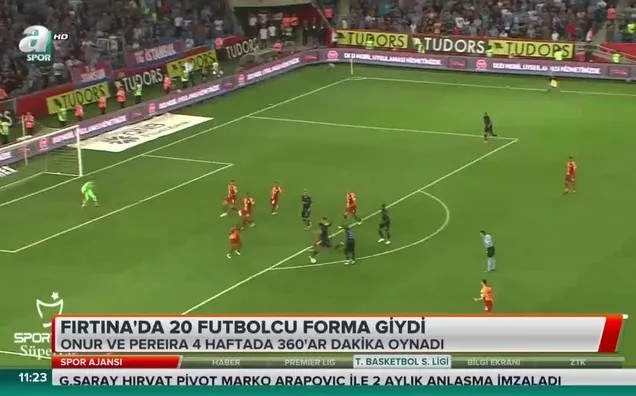 Fırtına'da 20 futbolcu forma giydi