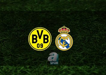 Borussia Dortmund - Real Madrid | CANLI