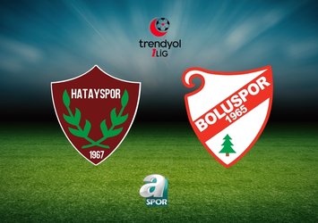 Atakaş Hatayspor-Boluspor maçı ne zaman, saat kaçta? Hatayspor Boluspor maçı yayın bilgileri!