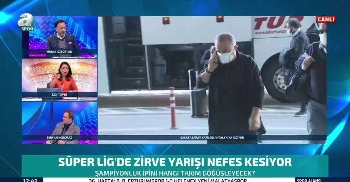 Galatasaray kafilesi Antalya'ya gitti