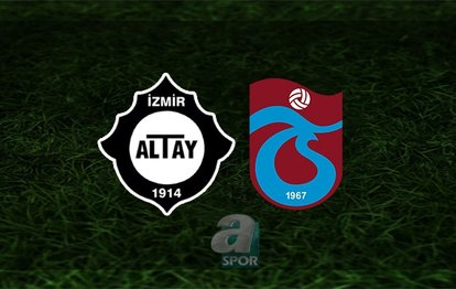 Altay - Trabzonspor maçı | CANLI