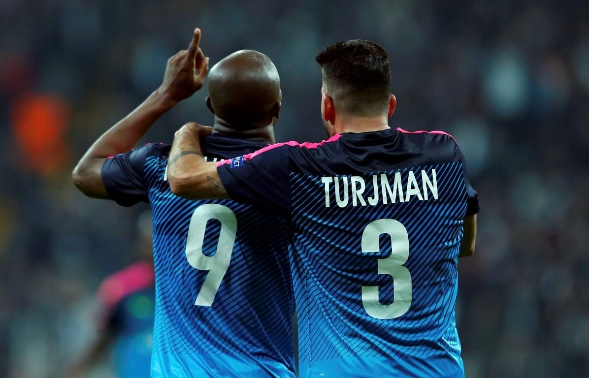 Beşiktaş - Hapoel Beer Sheva maçından kareler