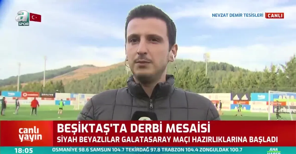 Beşiktaş Galatasaray derbisinin hazırlıklarına başladı