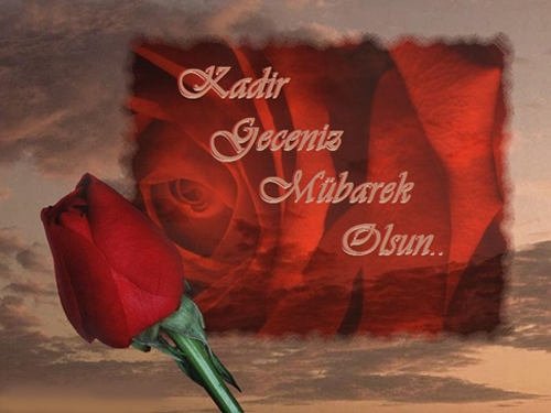 2017 yılı resimli Kadir Gecesi mesajları