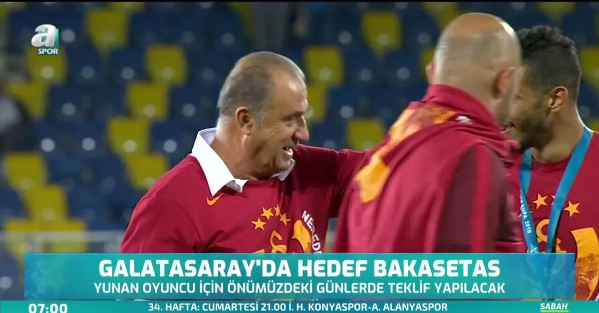Galatasaray'da hedef Bakasetas