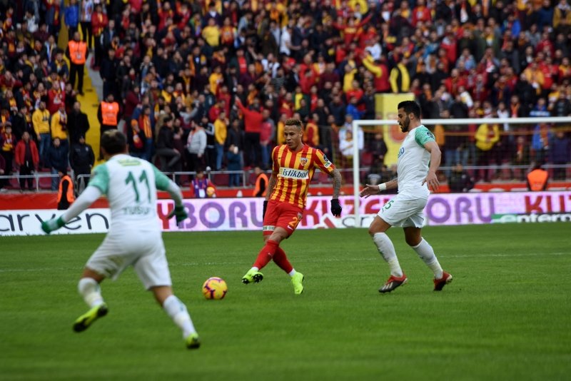 Kayserispor - Bursaspor Maçtan kareler