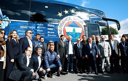Fenerbahçe yeni takım otobüsünü teslim aldı
