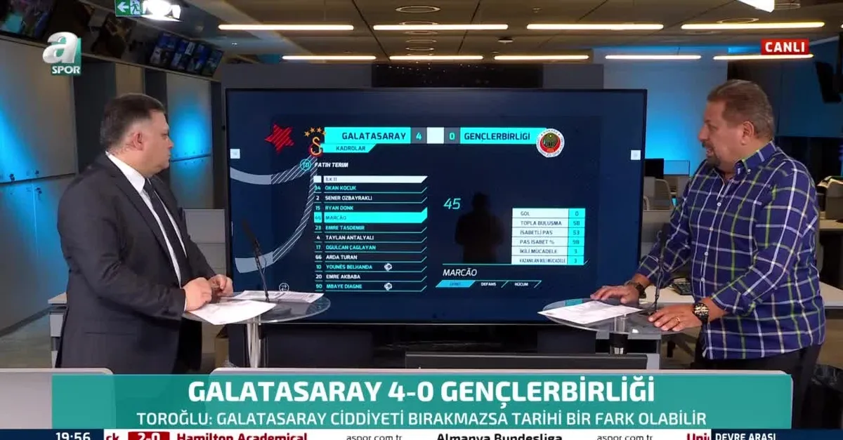 Toroğlu'ndan flaş G.Saray yorumu! "Tarihi fark olur"