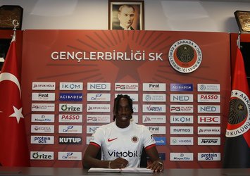 Gençlerbirliği yeni transferini açıkladı!