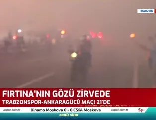 Trabzonspor'a coşkulu uğurlama