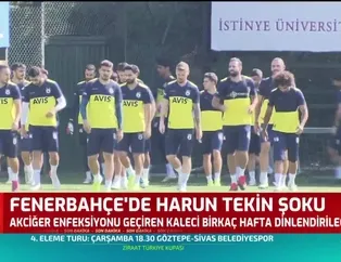 Fenerbahçe'de Harun Tekin şoku