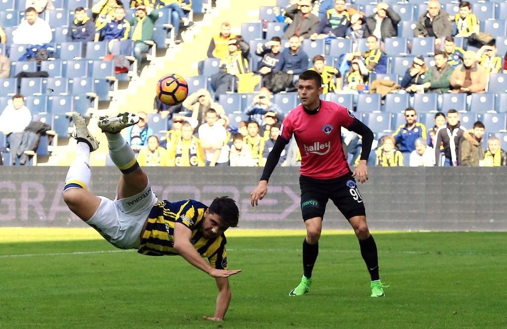 Fenerbahçe - Kasımpaşa maçından kareler