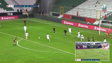 GOL | Giresunspor 1-2 Ankaraspor