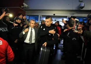 Beşiktaş'a coşkulu karşılama