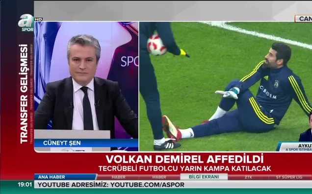 Volkan Demirel affedildi