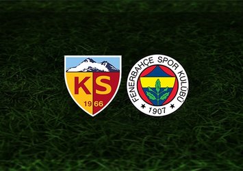 Kayserispor - Fenerbahçe | CANLI