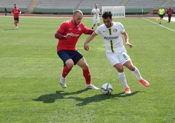 Şanlıurfaspor 1-1 Zonguldak Kömürspor (MAÇ SONUCU - ÖZET)