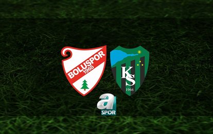 Boluspor - Kocaelispor maçı ne zaman, saat kaçta ve hangi kanalda? | Trendyol 1. Lig