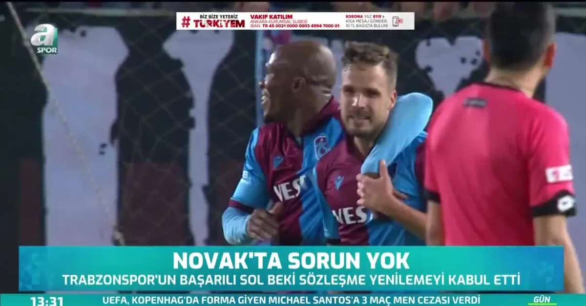 Trabzonspor'da Filip Novak'ta sorun yok