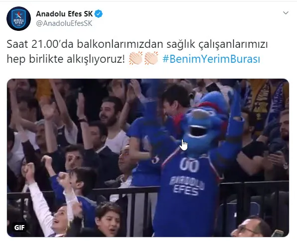 Sağlık Bakanı Dr. Fahrettin Koca ve kulüplerden sağlık çalışanlarına destek - 2