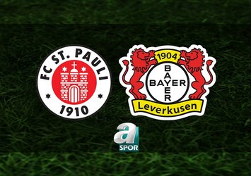 St. Pauli-Bayer Leverkusen maçı saat kaçta?