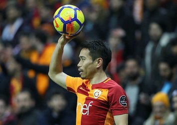 Nagatomo Galatasaray'a ısındı