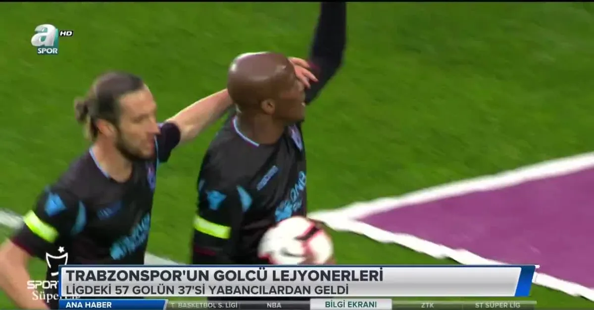 Trabzonspor'un golcü Lejyonerleri