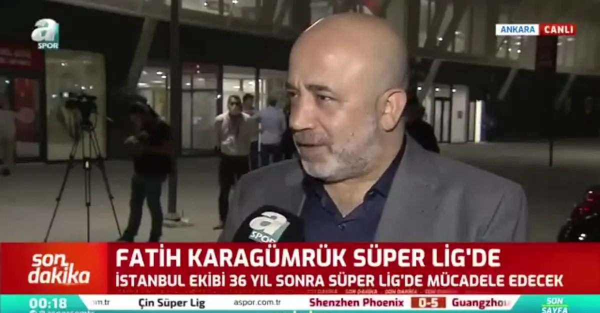 Murat Sancak: Karagümrük'ü tebrik ediyorum